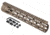 Troy Battlerail, SOCC105, 10.5in, Special Ops M-LOK Compatible , Low Profile, Flat Dark Earth, SRAI-SR1-10FT-00