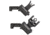Troy Top Mounted Deployable Front and Rear Sight, Black, SSIG-45S-MDBT-00