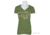 Troy WomenS Silhouette V-Neck Green - M STSH-WM7-0MGT-00