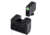 TruGlo Brite Site Tritium Pro Green Night Sight Set for Glock High MOS, 3-Dot Configuration Front, White Focus Lock Ring, Steel, Black, TG-TG231G2MW