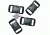 5IVE STAR GEAR Buckle, 3/8in. Quick Release 5032000