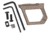 TRYBE Defense Aggressive M-LOK &amp; Key-Mod Handstop, FDE, HNDSTP2-FDE