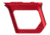 TRYBE Defense Aggressive M-LOK &amp; Key-Mod Handstop, Red, HNDSTP2-RD