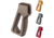 TRYBE Defense AR Grip, FDE, Gold, Gunmetal, Red