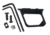 TRYBE Defense M-LOK &amp; Key-Mod Handstop, Black, HNDSTP1-BK