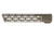 TRYBE Defense Magnite Go Fast Ultra Lightweight Handguard, Full Top Rail, M-LOK, FDE, 12in, MGHDG-V2-12FR-FDE