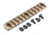 TRYBE Defense Magnite M-Lok Picatinny Rail Section, 11 Slots, FDE, TRBDMGRAIL11-FDE