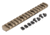 TRYBE Defense Magnite M-Lok Picatinny Rail Section, 15 Slots, FDE, TRBDMGRAIL15-FDE