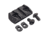 TRYBE Defense Magnite M-Lok Picatinny Rail Section, 3 Slots, Black, TRBDMGRAIL3-BL