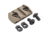 TRYBE Defense Magnite M-Lok Picatinny Rail Section, 3 Slots, FDE, TRBDMGRAIL3-FDE