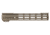 TRYBE Defense Magnite Ultra Function Lightweight Handguard, Cut Top Rail, M-LOK, FDE, 12in, MGHDG-V1-12CR-FDE