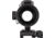 TRYBE Optics 5x36mm Compact Prism Scope Red Dot Sight, 36mm Tube, 4 MOA Dot, Anodized, Black, TRO5XPRISM-BL