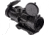 TRYBE Optics 5x36mm Compact Prism Scope Red Dot Sight, 36mm Tube, 4 MOA Dot, Anodized, Black, TRO5XPRISM-BL