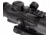 TRYBE Optics 5x36mm Compact Prism Scope Red Dot Sight, 36mm Tube, 4 MOA Dot, Anodized, Black, TRO5XPRISM-BL