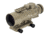 TRYBE Optics 5x36mm Compact Prism Scope Red Dot Sight, 36mm Tube, 4 MOA Dot, Anodized, FDE, TRO5XPRISM-FDE