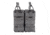 TRYBE Tactical Double 5.56 Magazine Pouch, Wolf Gray, RMP-DB556-WG