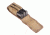 TUFF Products 3 InLine Mag Pouch Size 2 Coyote Brown, Double Stack Magazines B92 GL17,19,20,21,22,23 922 7063-CBV-2