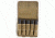 TUFF Products Original 5 In-Line Mag Pouch w/ Belt and Removable Flap, 1000D Coyote Brown, Single Stacks, 1911, 220 7065-CBV-1