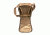 TUFF Products Padded Utility Bag Coyote Brown 8808-CB