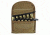 TUFF Products QuickStrip Tactical Pouch w/ Wrap-Around Belt, Coyote Brown, Fits 5357 6327 1017 7907-CBV-1