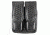 TUFF Products Slide-On Double Magazine Pouch w/ Hidden Snap, Black Basketweave, Size 2 Gl17192223 Be9296 7502-BWH-2