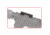Tuff Zone 0.5in Compact Riser Mount, See-Through - 8 Slots, TZ-MR8L