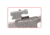 Tuff Zone 0.5in Riser Mount, Offset See-Through - 14 Slots, TZ-MR6E8L