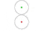 Tuff Zone 1x30mm Red and Green Dot Sight, Complete w/ One Piece Weaver Ring Mount, TZLT-RD35