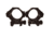 Tuff Zone Low Profile 2 Piece Ring 30mm, Black Anodized, TZ-RW30L