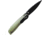 Tuya Knife Big Belly PVD Jade Folding Knife, 4.25in Closed, 3.25in Black PVD Coated 154CM Stainless Steel Blade, Jade G10 Handle, T1714-E
