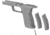 Tyrant CNC X-Macro Sig Sauer P365 Grip Module, Grey, TD-P365GRM-MACRO-GREY