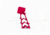 Tyrant CNC Mod Grip, w/Standard Back Straps, Red, Large, TD-762-R2