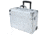 TZ Case Aluminum-Framed Wheeled Pilot Case, Silver, 18.25 x 8 x 13.75in, APL-410T SD