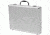 TZ Case DLX-16 Slim Line Design Packaging/Tool Case - Silver DLX-16S 