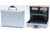 TZ Case NC155 Aluminum Laptop/Electronics Case - Silver Stripe NC-155SS