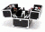 TZ Case TC06 Beauty Case - Black Dot TC-06-BD