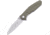 Ultra-X Omen Framelock OD Folding Knife, 3.5 stonewash finish AUS-8 stainless blade, OD green G10 handle, UXHK212A