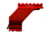 UM Tactical UM3X SIGHT X MOUNT, Red, UM3X-RED
