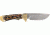 Uncle Henry 2 pc. Elk Hunter Drop Point and Caping Full Tang Fixed Blade Knife Combo, Black / Silver, Medium UHCOM2CP