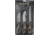 Uncle Henry Staglon 3 Knife Set w/Poly Sheath, 4.5in/4in/3.5in, Stainless Steel, Fixed Blade, Bone, Staglon Handle, 1183289