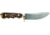 Uncle Henry Elk Hunter Full Tang Skinner Fixed Blade Knife,4.62in High Carbon Stainless Steel Skinning Blade,Staglon Handle 183UH