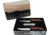 Uncle Henry Guthook &amp; Drop Point Knife Set w/Tin, 4in/3.75in, Stainless Steel, Fixed Blade, Brown, Pakka Wood Handle, 1183273