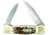 Uncle Henry Uncle Henry 11UH Large Canoe Next Gen Folding Knife, 2.5 in 7Cr17 HC Stainless Steel Drop Point and Pen Blade,Staglon Handle, Sliver, 1135994