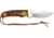 Uncle Henry Pro Hunter Full Tang Fixed Blade Knife, Black / Silver, Medium
