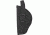 Uncle Mike's 3 1/2-4 1/2 inch barrel large autos, open end, Black Hip Holster, Cordura, Left Hand