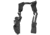 Uncle Mike's Pro Pak Vertical Shoulder Holster, Size 15, Fits Large Auto With 4.5 Barrel, Right Hand, Black 75151A