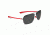 Under Armour Alloy Progressive Prescription Sunglasses, Satin Gunmetal w/Red Rubber Frame-U8600056-916101PR