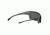 Under Armour Keepz ,Shiny Crystal Black Frame w/Black Rubber,Gray Lens, U8600062-030300