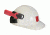 Underwater Kinetics 4AA eLED - Herculite, Red/Black Retail single pack, Girl side label, tail switch, with batteries, Red 514617