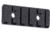 Unique-ARs Picattinny Rail, Anodize Black, 2.2in, 2.2tac